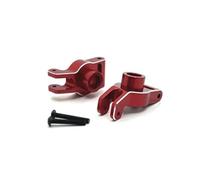 RC Copas DireccióN para MJX 10208V2 Big Foot Monster 1/10 Metal Brazo Oscilante Montaje Copa Dirección Accesorios Coche Control Remoto(Red 8)