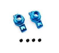 RC Copas DireccióN para Tamiya para TT02 1/10 Eje Transmisión Central Azul Copa Dirección Delantera Aleación Aluminio Accesorios Vehículos RC(Rear Steering Cup)