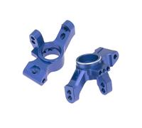 RC Copas DireccióN para Traxxas 4-Tec 2,0 3,0 4Tec para VXL 1/10 Kit Actualización Metal Copa Dirección Trasera Delantera C Bujes Brazo Suspensión RC Piezas Coche Carretera(Blue,Rear Cup)
