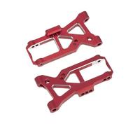 RC Copas DireccióN para Traxxas 4-Tec 2,0 3,0 4Tec para VXL 1/10 Kit Actualización Metal Copa Dirección Trasera Delantera C Bujes Brazo Suspensión RC Piezas Coche Carretera(Red,Front Spin Arm)