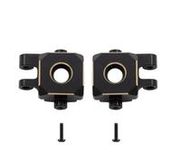 RC Copas DireccióN para Traxxas para TRX-4M para Defender 1/18 Eje Diff Cubierta Latón Enlace Dirección Ruedas Bloques RC Crawler Piezas Mejoradas(Steering Knuckle)