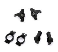 RC Copas DireccióN para Wltoys 104009 12402-A 12401 12402 12403 12404 12409 Rueda Portadora para Cubo Dirección para Seat RC Piezas Mejora Coche(1set)