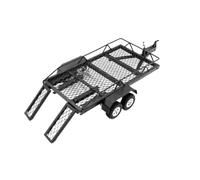 RC Crawler Cargo Carrier Trailer 1/24 Metal Compatible con SCX24 FMS24