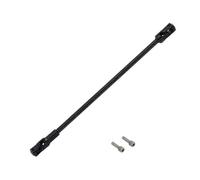 RC Crawler Drive Shaft 1/10 Scale Steel Cut to Length 68-229mm Combinación Universal para LCG Rigs Scalers SCX10 Pro(1pcs Black)