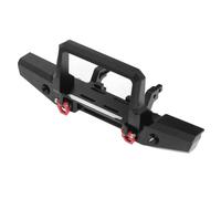 RC Crawler Front Rear Metal Bumper con Winch 1/18 Escala Compatible con Vehículos de Control Remote de Ruta de 1/18.(Front)