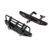RC Crawler Front Rear Metal Bumper con Winch 1/18 Escala Compatible con Vehículos de Control Remote de Ruta de 1/18.(Front and Rear B)