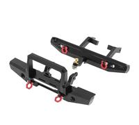 RC Crawler Front Rear Metal Bumper con Winch 1/18 Escala Compatible con Vehículos de Control Remote de Ruta de 1/18.(Front and Rear A)