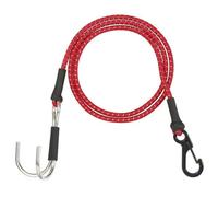 RC Crawler Kinetic Winch Strap 1/10 Scale Elastic Recovery Rope Compatible con Elemento RC Models I II III y Vehículos de Extensión(Red)