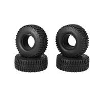 RC Crawler Ruedas Juego Compatible con Axial para SCX10 90046 AXI03007 para Traxxas para TRX4 D90 para Tamiya CC01 1/10 RC Crawler Car 4 Piezas 100 MM 1,9 Neumáticos De Goma Ruedas