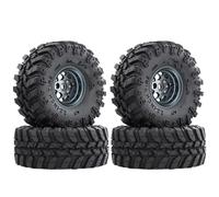 RC Crawler Ruedas Juego Compatible con Traxxas para TRX4 para Axial para SCX10 II CC01 Gen8 Neumáticos Y Llantas Beadlock para Coches RC Crawler 1/10 Y 1/8 2.2"