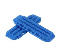 RC Crawler Sand Ladder Recovery Ramps 1/18 1/24 Escala Compatible con SCX24 Off Road Traction Mats(Blue)