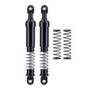RC Crawler Shock Absorber 1/10 Escala Aluminio Big Bore Oil Damper Compatible con Cheater Rigs y Gamde R1 Comp Builds(Black 115mm 2pcs)