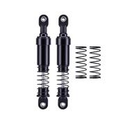 RC Crawler Shock Absorber 1/10 Escala Aluminio Big Bore Oil Damper Compatible con Cheater Rigs y Gamde R1 Comp Builds(Black 95mm 2pcs)