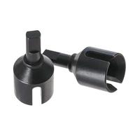RC Diferencial Copa para Tamiya para Fighter para NXGEN DT04 para Racing 1/10 2 Piezas De Juntas Caja Cambios Acero Duro Ejes 58741 RC Camión Escalada Mejoradas