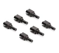 RC Differential Car Accesorios para ARRMA para Rock para Kraton 1/7 1/8 Copa Eje Salida Diferencial Metal ARA311187 RC Piezas Mejora Coche Camiones sobre Orugas Modificados(6pcs)