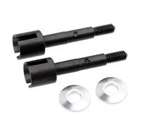 RC Differential Car Accesorios para HPI 3,0 ST/MT BMT0022 Eje Rueda Metal Copa Hueso Perro Accesorios Modelo Mejorado Reemplazo Modificado Piezas Camiones sobre Orugas(Black)