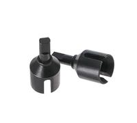 RC Differential Car Accesorios para Tamiya para Fighter para NXGEN para Racing DT04 58741 1/10 Ejes Juntas Caja Cambios Acero Duro 2 Piezas RC Camión Escalada Mejoradas