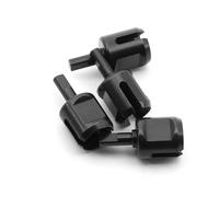 RC Differential Car Accesorios para Tamiya para TT01 para TT02 DT03 DF02 para TT02B 1/10 Caja De Cambios Acero Junta Diferencial Taza Escala RC Coche Actualización Pieza Modificada(4pcs)