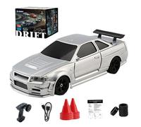 RC Drift Car Set 2.4GHz 1:43 Escala 4WD Cars de Control Remoto Conjunto de vehículos Mini Auto RC con Luces LED Racing Sport Cars Model para Adultos Niñas, Toys