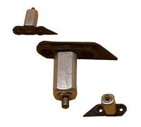 RC Drone Arm Axis Shaft, Metal Rear Arm Shaft Parts for Mavic Mini 3 Pro Drone Rear Arm Shaft(Left Rear Shaft)