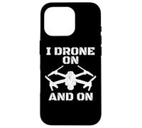 RC Drone Lover Divertido Drone Piloto Quadcopter Drone Racing Carcasa para iPhone 16 Pro