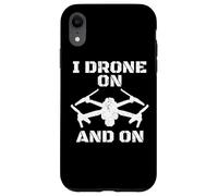 RC Drone Lover Divertido Drone Piloto Quadcopter Drone Racing Carcasa para iPhone XR