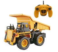 RC Dump Camión Volquete Máquinas Obra Mando a Distancia 2,4GHZ Wonky