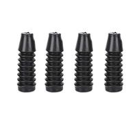 RC Dust Cover, 4pcs Remote Control Car Organ Style Shock Absorbers Dustproof Cover for 1/8 1/10 Off-Road Model Car, 48MM, for racing, home, office, and various car activities