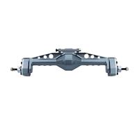 RC Eje Delantero Trasero para Axial para SCX10 III AXI03007 1/10 RC Truck Actualización CNC Aluminio Eje Portal Delantero Trasero Montajes Enlace Superior Ajustables