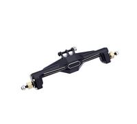 RC Eje Delantero Trasero para TRX4M 1/18 Eje Portal Delantero Trasero De Latón Negro con Distancia Al Suelo + Piezas Mejora Metálicas 5,5 Mm para Crawler RC(Rear)