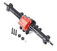 RC Eje Delantero Trasero para TRX4M para Defender para Bronco High Trail K10 1/18 RC Micro Crawler Coche Piezas Aluminio: Ejes Delanteros Traseros Extendidos