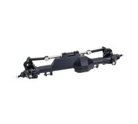 RC Eje Delantero Trasero para Vanquish H10 Optic 1/10 Juego De Ejes Rectos Delanteros Y Traseros De Aluminio CNC Piezas De Mejora para Coches RC Crawler(Black,Front)