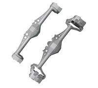RC Ejes Delantero Trasero Compatible con Axial para Capra 1.9 para UTB Pieza De Coche RC 1/10, Kit De Carcasa Delantera Y Trasera con Eje De Aleación De Aluminio para Crawler RC