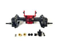RC Ejes Delantero Trasero Compatible con FMS para FCX24 Accesorios para Coche RC 1/24. 1 Eje Delantero De Aleación De Aluminio con Mayor Estabilidad.