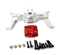 RC Ejes Delantero Trasero Compatible con FMS para FCX24 Mejora De Coche RC Crawler 1/24, Accesorios Y Carcasa De Eje Delantero Y Trasero De Aleación De Aluminio.