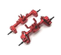 RC Ejes Delantero Trasero Compatible con FMS para FCX24 para Xiaoqi Kit Completo De Eje Delantero Y Trasero De Metal para Coche RC 1/24, Piezas De Actualización Y Accesorios
