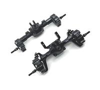 RC Ejes Delantero Trasero Compatible con FMS para FCX24 para Xiaoqi para Crusher K5 Kit Completo De Eje Delantero Y Trasero De Metal para Coche RC 1/24, Piezas De Repuesto