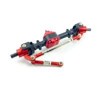 RC Ejes Delantero Trasero Compatible con MN D90 D91 99S FJ45 Piezas De Actualización para Reequipamiento De Camión RC 1/12, Juego De Eje De Puente Delantero Y Trasero De Metal