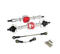 RC Ejes Delantero Trasero Compatible con MN D90 D91 D96 99S FJ45 Accesorios De Mejora para Coche RC 1/12, Juego De Eje De Puente Delantero Y Trasero con Engranaje Metálico