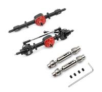 RC Ejes Delantero Trasero Compatible con MN D90 D91 D96 99S FJ45 Piezas De Mejora para Coche De Control Remoto 1/12: Juego De Ejes Delantero Y Trasero con Engranaje Metálico Y Eje De Transmisión