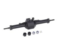 RC Ejes Delantero Trasero Compatible con Traxxas para Trx-4m 1/18 RC Crawler, Eje De para Diamante Completo Recto Delantero Y Trasero De Plástico, Accesorios De Repuesto, Piezas De Actualización