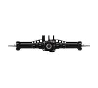 RC Ejes Delantero Trasero Compatible con TRX4M Piezas De Mejora para Coche RC 1/18 + Ejes De Aluminio De 4 Mm con Soporte De Servo Y Enlaces