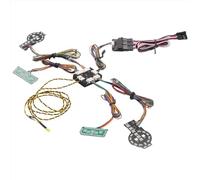 RC Focos Piezas Compatible con Traxxas TRX-4 2021 para Bronco 1/10 RC, Actualización De Piezas De Coche, Accesorio De Decoración, Sistema De Iluminación (9290), Kit De Luces De Coche RC