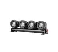 RC Focos Piezas Compatible con TRX4M para Defender 1/18 RC Crawler Actualización Focos Redondos Y Cuadrados Luz De Techo Luces De Coche RC(Round)