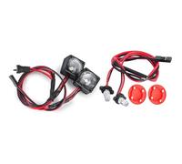 RC Focos Piezas Compatible con VS4-10 para Phoenix VPS09007 1/10 RC Crawler Car Upgrade Parts RC Car Light Headl Luz Delantera Luces Traseras Spotlight