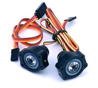 RC Focos Piezas para Arrma para Felony 6s para Blx para Street Bash para Infraction V2 1/7 Faros Delanteros Lámpara Angel Eye Todoterreno para Muscle Car