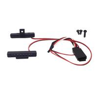 RC Focos Piezas para Arrma para Typhon para Grom Mega 380 Brushed 4X4 1/18 5V Sistema De Iluminación De Luces Traseras Y Focos Delanteros para Pequeña Escala para Buggy
