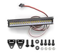 RC Focos Piezas para Axial para SCX10 para Traxxas para TRX4 D90 90048 1/10 1pcs Barra Luz Techo para Universal Coche RC Crawler(20LED)