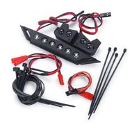 RC Focos Piezas para Slash para Vxl XL-5 1/10 Faros Delanteros Luz Trasera Grupo RC Curso Corto Camión Coche Mejoras Accesorios