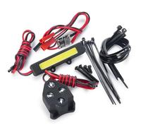 RC Focos Piezas para Sledge 95076-4 1/8 1 Juego De Luces Delanteras Y Traseras A Escala 4x4 para Monster Truck Todoterreno Accesorios De Mejora para Coche RC